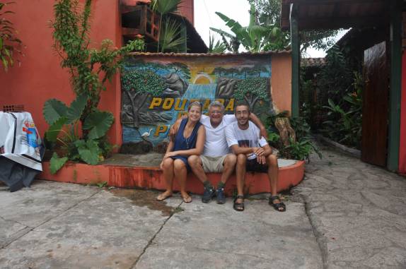 Despedida do Pimenta e da Pousada das Pedras, em Presidente Figueiredo - AM